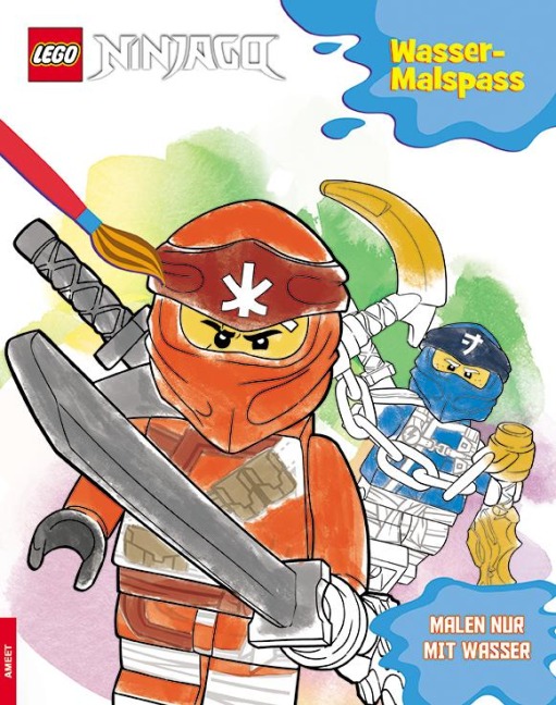 LEGO® NINJAGO® - Mein Wasser-Malspass - 