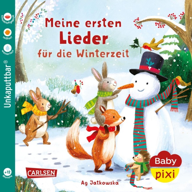Baby Pixi (unkaputtbar) 180: Meine ersten Lieder für die Winterzeit - 
