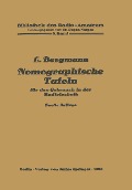 Cover-Bild zum Titel 'Nomographische Tafeln für den Gebrauch in der Radiotechnik' von 'Ludwig Bergmann'