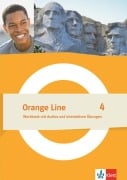 Cover-Bild zum Titel 'Orange Line 4. Workbook mit Audios und interaktiven Übungen Klasse 8' von ''