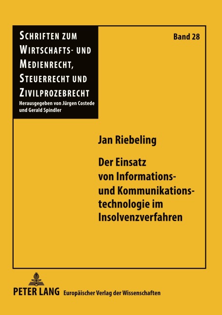 Der Einsatz von Informations- und Kommunikationstechnologie im Insolvenzverfahren - Jan Riebeling