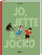 Cover-Bild zum Titel 'Die Abenteuer von Jo, Jette und Jocko: Gesamtausgabe' von 'Hergé'