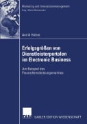 Cover-Bild zum Titel 'Erfolgsgrößen von Dienstleisterportalen im Electronic Business' von 'Astrid Holste'