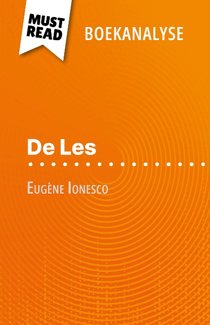 De Les van Eugène Ionesco (Boekanalyse) - Baptiste Frankinet