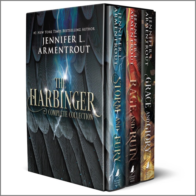 Jennifer Armentrout Harbinger Series Box Set: Storm and Fury, Rage and Ruin, Grace and Glory - Jennifer L Armentrout