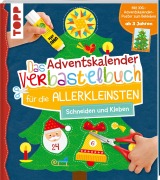 Cover-Bild zum Titel 'Das Adventskalender-Verbastelbuch für die Allerkleinsten. Schneiden und Kleben. Mit XXL-Poster' von 'Ursula Schwab'