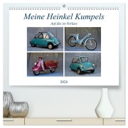 Meine Heinkel Kumpels (hochwertiger Premium Wandkalender 2026 DIN A2 quer), Kunstdruck in Hochglanz - Ingo Laue