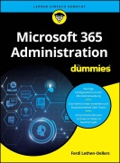 Cover-Bild zum Titel 'Microsoft 365 Administration für Dummies' von 'Ferdi Lethen-Oellers'
