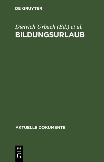 Bildungsurlaub - 