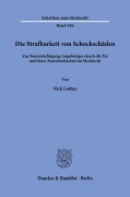 Cover-Bild zum Titel 'Die Strafbarkeit von Schockschäden' von 'Nick Luther'