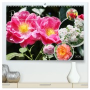 Cover-Bild zum Titel 'Rosensommer (hochwertiger Premium Wandkalender 2026 DIN A2 quer), Kunstdruck in Hochglanz' von 'Gisela Kruse'