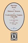 Cover-Bild zum Titel 'Fredericksburg, Virginia 1782-1850, Marriages of.' von ''