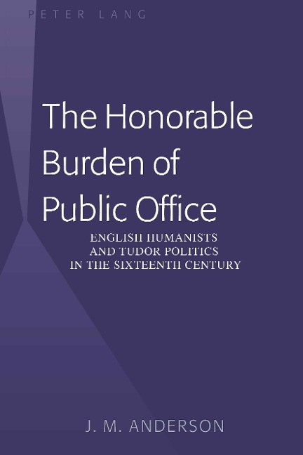 Honorable Burden of Public Office - J. M. Anderson