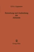 Cover-Bild zum Titel 'Entstehung und Ausbreitung der Alchemie' von 'Edmund O. Von Lippmann'