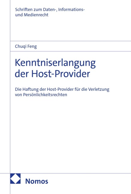 Kenntniserlangung der Host-Provider - Chuqi Feng