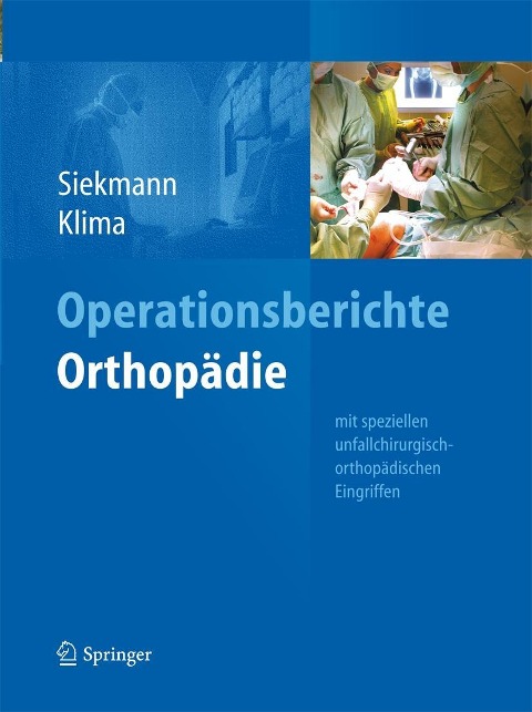 Operationsberichte Orthopädie - 