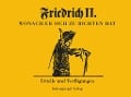 Cover-Bild zum Titel 'Friedrich II - Wonach er sich zu richten hat' von ''