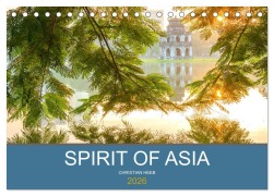 Cover-Bild zum Titel 'Spirit of Asia (Tischkalender 2026 DIN A5 quer), CALVENDO Monatskalender' von 'Christian Heeb'