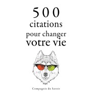 Cover-Bild zum Titel '500 citations pour changer votre vie' von 'Various'