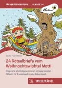 Cover-Bild zum Titel '24 Rätselbriefe vom Weihnachtswichtel Matti' von 'Sandra Thum-Widmer'