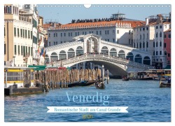 Cover-Bild zum Titel 'Venedig - Romantische Stadt am Canal Grande (Wandkalender 2026 DIN A3 quer), CALVENDO Monatskalender' von 'Thomas Bugdoll'