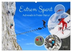 Extrem Sport (Wandkalender 2026 DIN A2 quer), CALVENDO Monatskalender - Christa Kramer