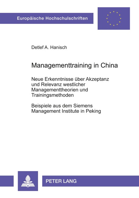 Managementtraining in China - Detlef Hanisch