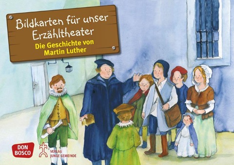 Die Geschichte von Martin Luther. Kamishibai Bildkartenset. - Susanne Brandt