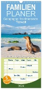 Familienplaner 2024 - Die faszinierende Tierwelt der Galapagos-Inseln mit 5 Spalten (Wandkalender, 21 x 45 cm) CALVENDO - Guenter Guni