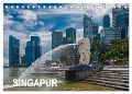 Singapur (Tischkalender 2024 DIN A5 quer), CALVENDO Monatskalender - Dieter Gödecke