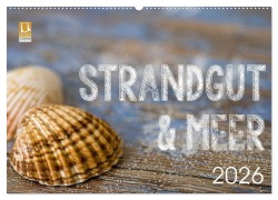 Cover-Bild zum Titel 'Strandgut und Meer 2026 (Wandkalender 2026 DIN A2 quer), CALVENDO Monatskalender' von 'Andrea Haase'