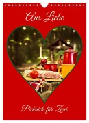Cover-Bild zum Titel 'Aus Liebe: Picknick für Zwei (Wandkalender 2026 DIN A4 hoch), CALVENDO Monatskalender' von 'Eva Ola Feix'