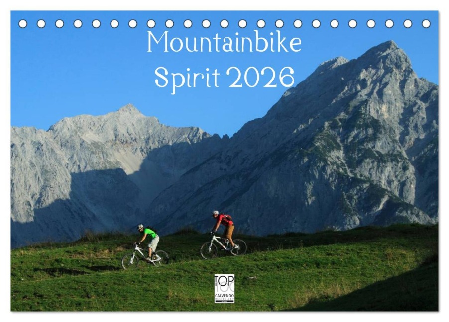Mountainbike Spirit 2026 (Tischkalender 2026 DIN A5 quer), CALVENDO Monatskalender - Matthias Rotter