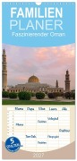 Cover-Bild zum Titel 'Familienplaner 2027 - Faszinierender Oman mit 5 Spalten (Wandkalender, 21 x 45 cm) CALVENDO' von 'Thomas Riedel'