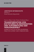 Cover-Bild zum Titel 'Transformation von Diktaturen in Demokratien und Aufarbeitung der Vergangenheit' von ''