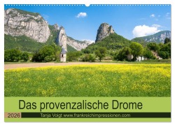 Cover-Bild zum Titel 'Provenzalisches Drome (Wandkalender 2026 DIN A2 quer), CALVENDO Monatskalender' von 'Tanja Voigt'