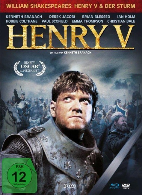 Henry V & Der Sturm - William Shakespeare, Kenneth Branagh Julie Taymor, William Shakespeare, Patrick Doyle Elliot Goldenthal