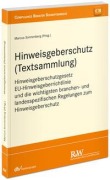 Cover-Bild zum Titel 'Hinweisgeberschutz (Textsammlung)' von ''