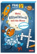 Cover-Bild zum Titel 'Frag doch mal ... die Maus: Mein Rätselblock mit der Maus - Weltraum' von 'Christine Mildner'