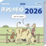 Cover-Bild zum Titel 'Perscheid Postkartenkalender 2026' von 'Martin Perscheid'