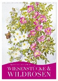 Wiesenstücke & Wildrosen (Wandkalender 2025 DIN A3 hoch), CALVENDO Monatskalender - Annemarie Meindl