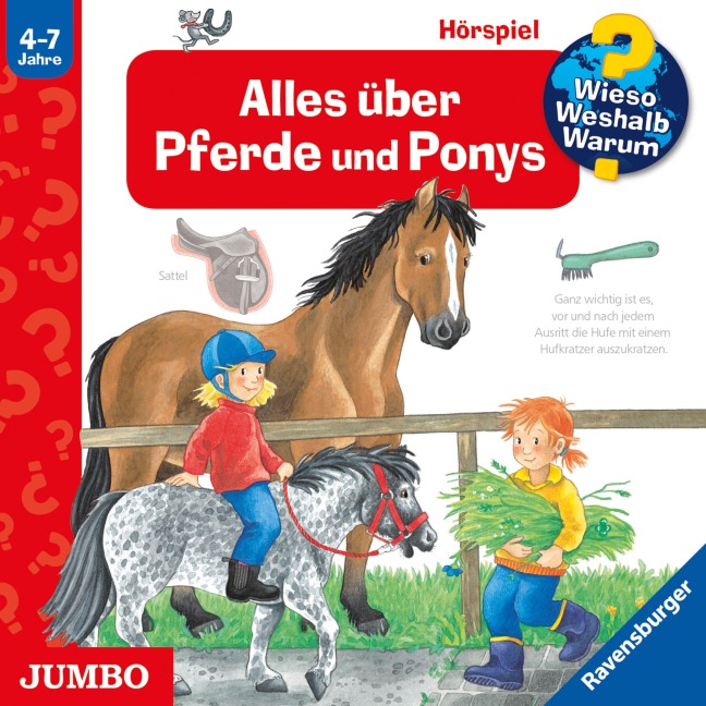Alles über Pferde und Ponys [Wieso? Weshalb? Warum? Folge 21] - Irmgard Eberhard, Andrea Erne