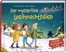 Cover-Bild zum Titel 'Der mysteriöse Weihnachtsdieb - Ein Escape-Adventskalender für Kids' von 'Michael Hamannt'