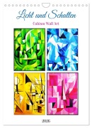 Cover-Bild zum Titel 'Licht und Schatten . Cubism Wall Art (Wandkalender 2026 DIN A4 hoch), CALVENDO Monatskalender' von 'Martina Marten'