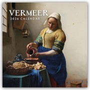 Cover-Bild zum Titel 'Johannes Vermeer - Jan Vermeer 2026 - 16-Monatskalender' von 'Robin Red'