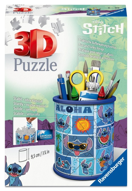 3D Puzzle Stiftehalter Disney Stitch - 