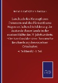 Cover-Bild zum Titel 'Landbuch des Herzogthums Pommern und des Fürstenthums Rügen enthaltend Schilderung der Zustände dieser Lande in der zweiten Hälfte des 19. Jahrhunderts. ¬Der Greifswalder Kreis historische Beschreibung der einzelnen Ortschaften' von 'Heinrich Karl Wilhelm Berghaus'