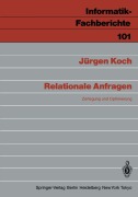 Cover-Bild zum Titel 'Relationale Anfragen' von 'Jürgen Koch'