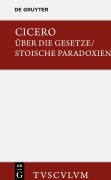 Cover-Bild zum Titel 'De legibus / Über die Gesetze' von 'Marcus Tullius Cicero'