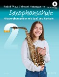 Saxophonschule 2. Alt-Saxophon. Lehrbuch. - Vincent Haissaguerre, Rudolf Mauz